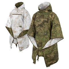 Helikon-Tex SWAGMAN ROLL obostrani pončo - Pencott Wildwood / Snowdrift
