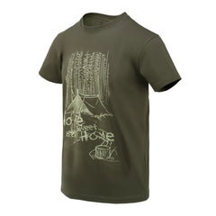Helikon-Tex majica (Home Sweet Home), Taiga Green