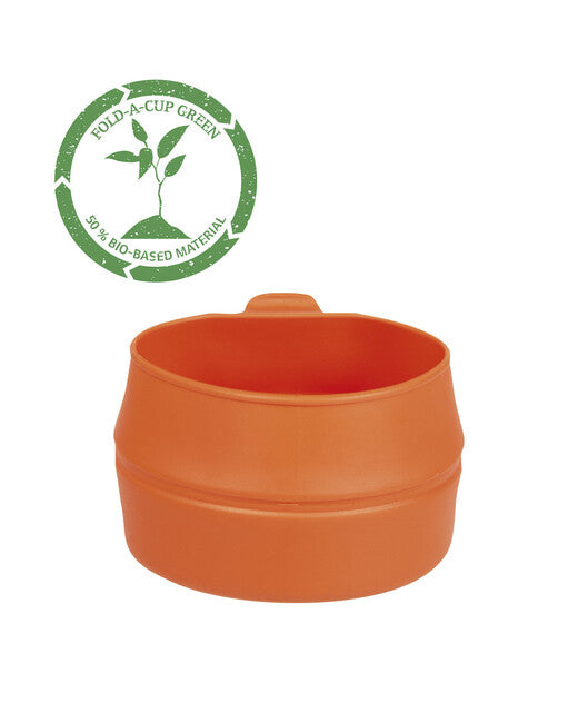 wildo FOLD-A-CUP® ECO sklopiva čaša, narančasta, 200 ml