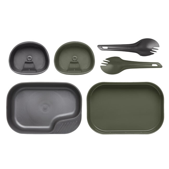 wildo DUO Light kamping komplet 6621 id, Olive Green / Dark Grey