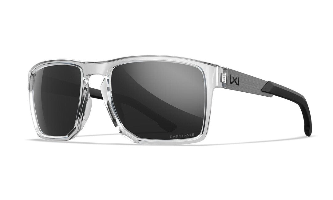 Wiley X Apex sunčane naočale, Captivate Grey/ Gloss Crystal Clear