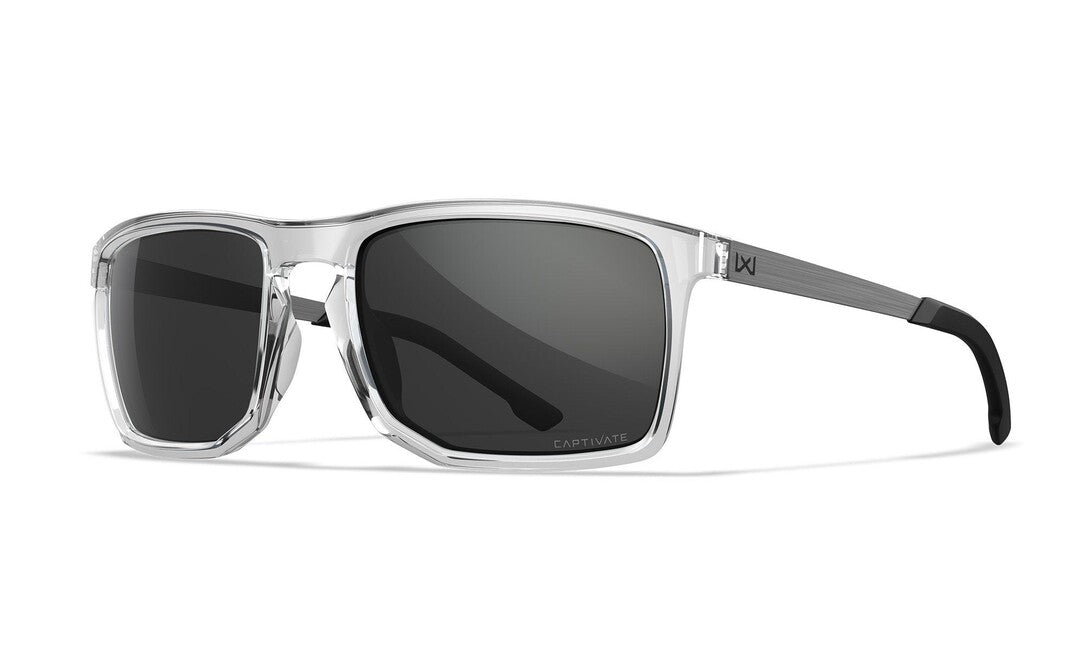Wiley X Axe sunčane naočale, Captivate Grey/Gloss Crystal Clear