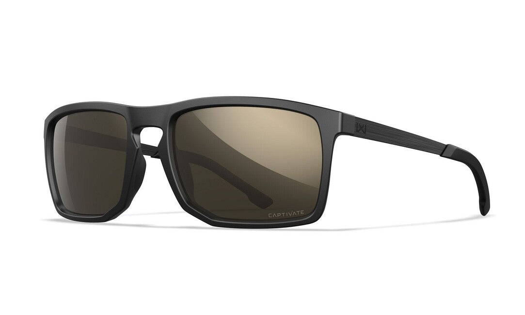 Wiley X Axe sunčane naočale Captivate Polarized Tungsten Mirror, Matte Black