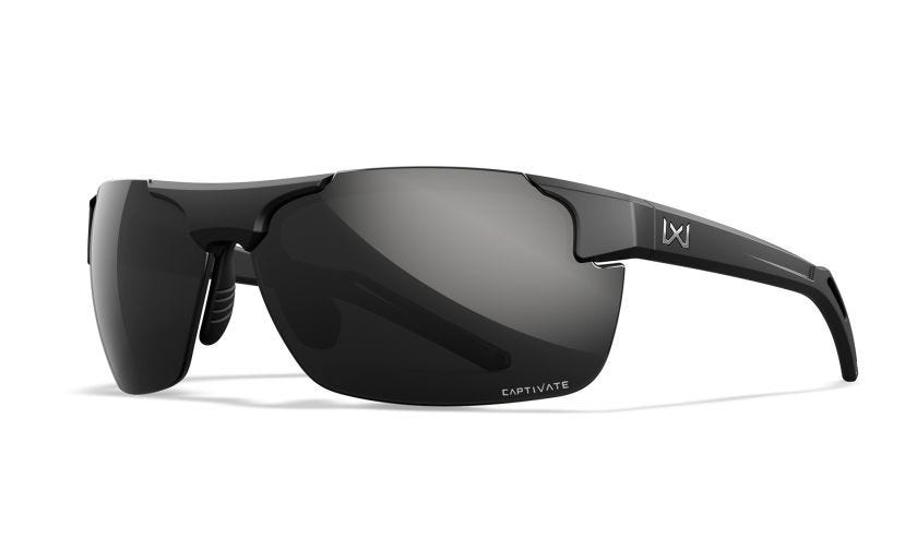 Wiley X Prime sunčane naočale Captivate Polarized, matte black, black mirror