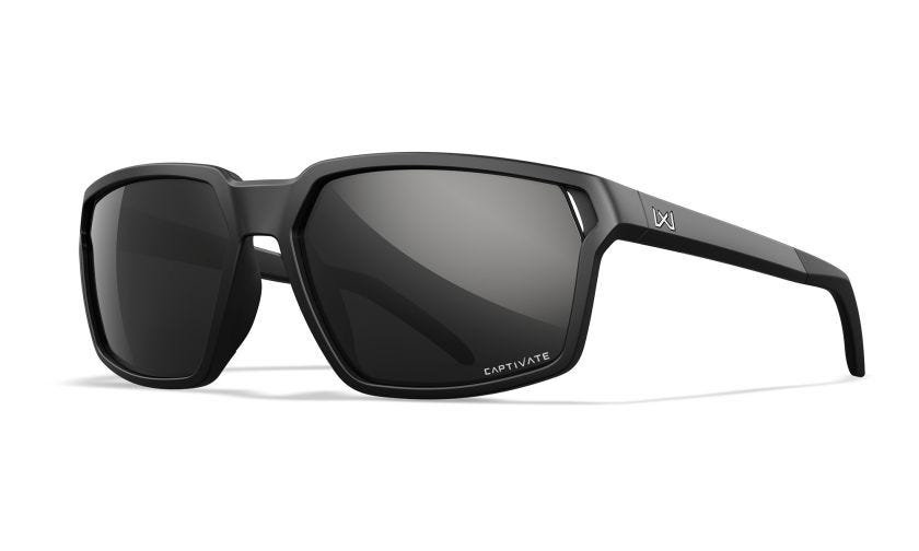 Wiley X Sierra sunčane naočale Captivate Polarized, matte black, black mirror