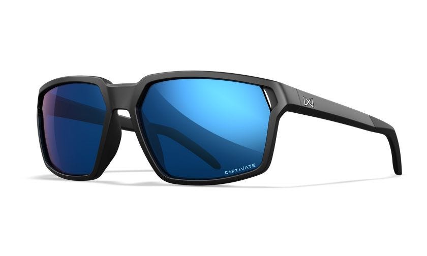 Wiley X Sierra sunčane naočale Captivate Polarized Blue mirror, matte black