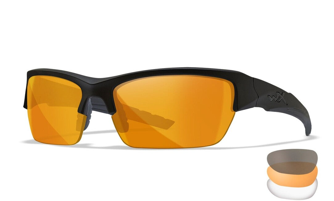 WileyX VALOR 2.5 naočale, crne, Grey/Clear/Light Rust