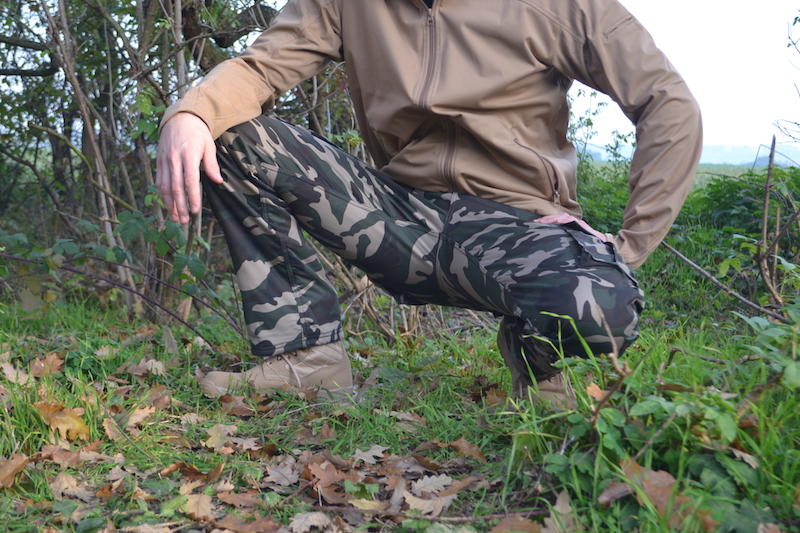 Loshan Ignacio hlače uzorak woodland