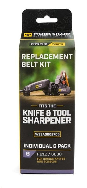 WORK SHARP P6000 brusna traka za brusilicu WSKTS-I 6-pack, siva
