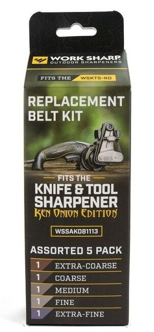 WORK SHARP set zamjenskih brusnih traka 5-pack