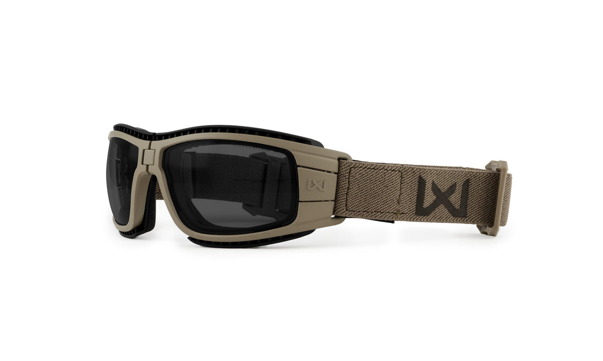 Wiley X Lynx naočale, Grey/Clear, matte tan