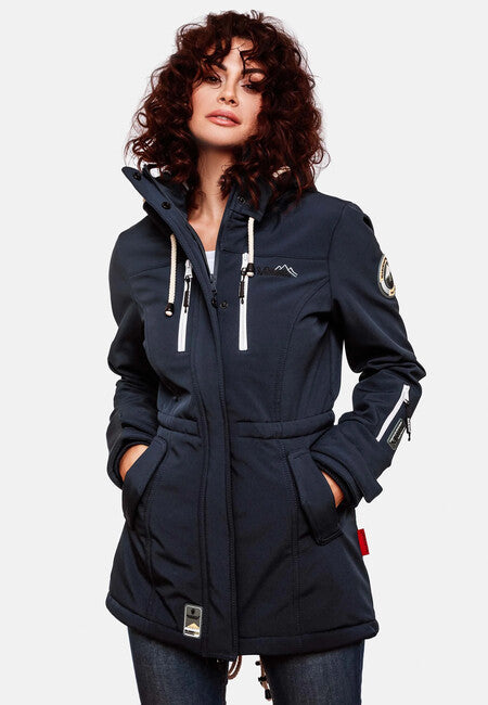 Marikoo ZIMTZICKE P softshell jakna s kapuljačom, ženska zimska