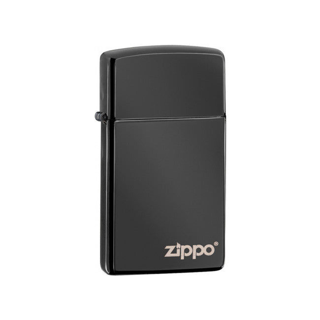 Zippo Ebony™ Slim® benzinski upaljač, tamnosiv