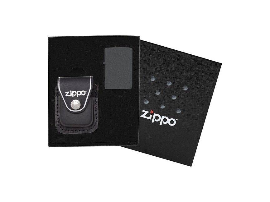 Zippo poklon kutija s crnom futrolom