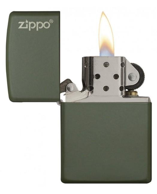 Zippo benzinski upaljač, maslinasto zeleni matni