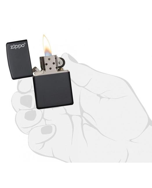 Zippo benzinski upaljač crni matni