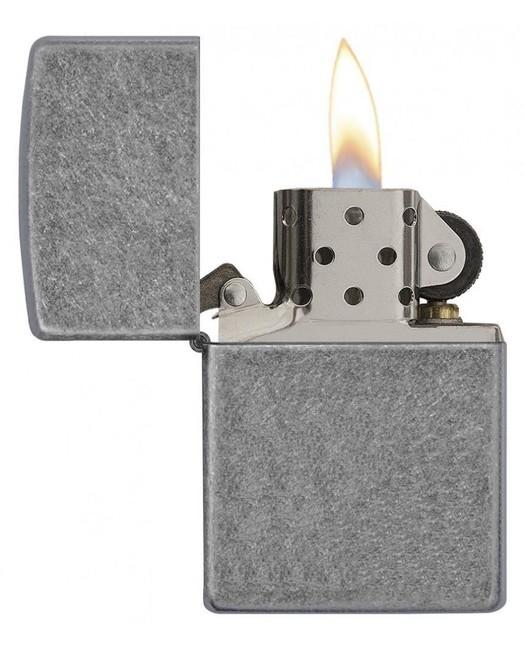 Zippo Antique benzinski upaljač, srebrni