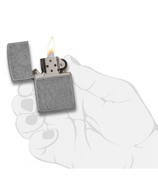 Zippo Antique benzinski upaljač, srebrni