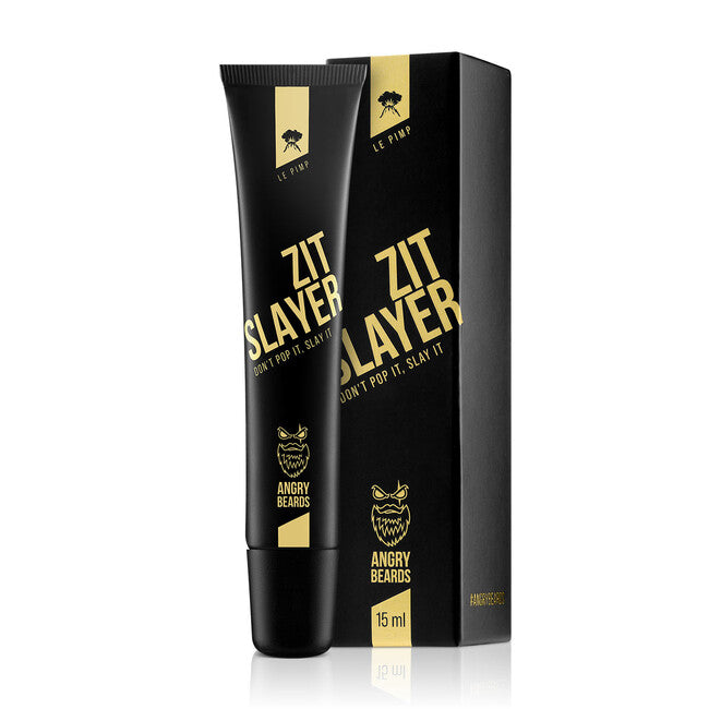 Angry Beards Zit Slayer Le Pimp gel za akne, 15 ml