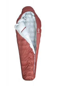 Patizon Cjelogodišnja vreća za spavanje Dpro 890 L lijeva, tamno crvena/srebrna