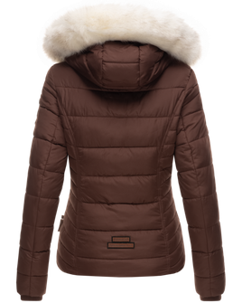 Navahoo KHINGAA´S ženska zimska jakna s kapuljačom, boja čokolade
