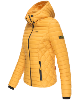 Marikoo Samtpfote ženska prijelazna jakna s kapuljačom, žuta