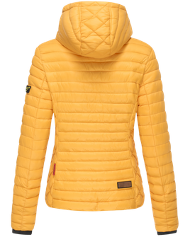 Marikoo Samtpfote ženska prijelazna jakna s kapuljačom, žuta