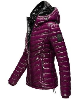 Marikoo LENNJAA ženska zimska jakna s dvije kapuljače, aubergine crna