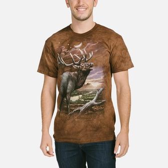 Planinska 3D majica jelena, unisex