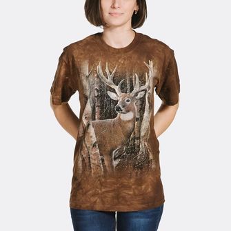 The Mountain 3D majica jelena u šumi, unisex