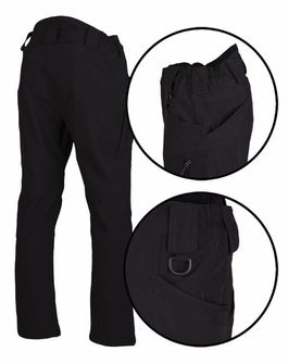 Mil-tec Assault izolirane softshell hlače, crne