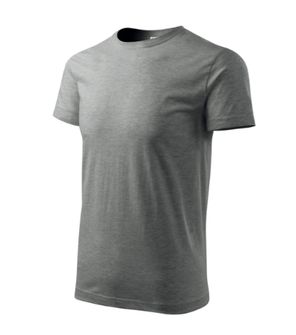 Malfini Basic muška majica, tamno siva