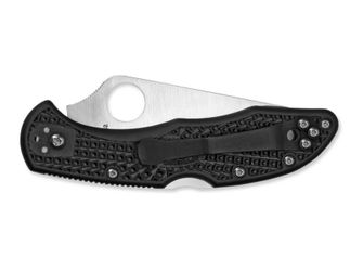 Spyderco Delica 4 Lightweight džepni nož 7,5 cm crni, FRN