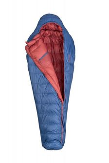 Patizon Cjelogodišnja vreća za spavanje Dpro 890 M lijeva, tamnoplava/crvena