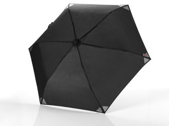 EuroSchirm light trek Ultra Ultra lagani kišobran Trek crni reflektirajući