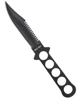 Mil-tec nož za nošenje na nozi, crni