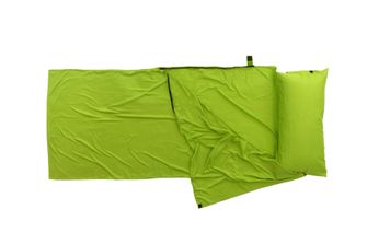 Origin Outdoors Umetak za vreću za spavanje od mikrovlakana pravokutni zeleni
