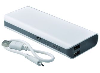 Baladeo PLR905 powerbanka S11000 2x USB, bijela