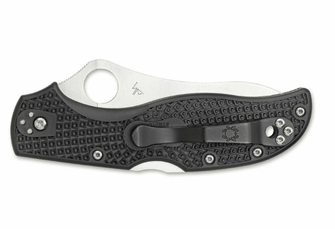 Spyderco Stretch 2 Lightweight džepni nož 8,7 cm, crni, FRN