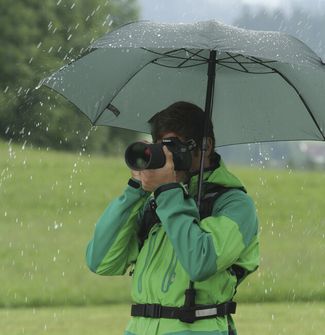 EuroSchirm teleScope handsfree UV Teleskopski trekking kišobran s pričvršćivanjem na ruksak, maslinasto zeleni