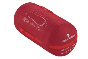 Ferrino spavaća vreća Nightec 600 Lite Pro M, crvena