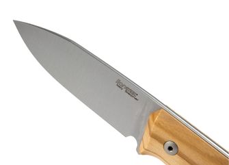 Lionsteel Nož tipa bushcraft s čvrstim oštricom od čelika Sleipner B35 UL