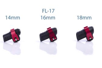 Warp ND - flip-lock mehanizam FL-17 crna plastika/crvena aluminijska ručka/crvena matica, za promjer 14mm