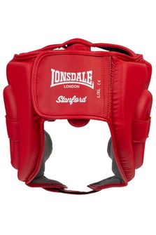 Lonsdale Stanford Box kaciga za zaštitu glave za treniranje, crvena