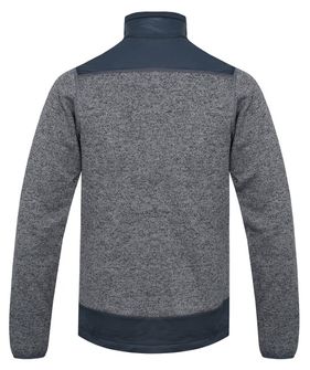 HUSKY muški flis pulover s patentnim zatvaračem Alan M, siva/antracit