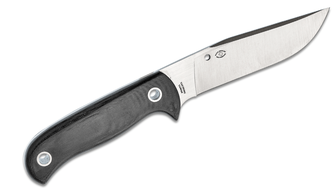 Spyderco Bradley Bowie nož s fiksnom oštricom 13 cm, crni, G10, korice