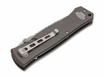 BÖKER® Böker Leopard-Damast II, džepni nož 9,6 cm, sivi