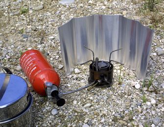 Origin Outdoors aluminijska zaštita za plinski štednjak od vjetra, 18 cm