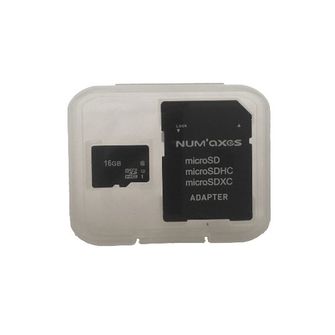 NUM´AXES 16GB Micro SDHC memorijska kartica Class 10 s adapterom