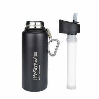 LifeStraw Go filter boca od nehrđajućeg čelika 700 ml crna